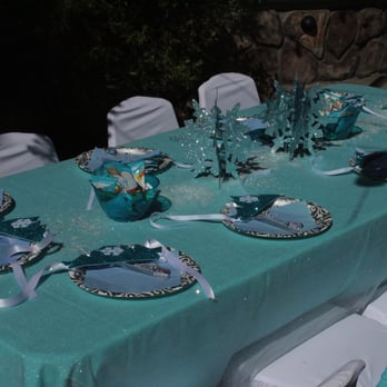 Disney Frozen Girls Party Kids Tables And Chairs Decoration