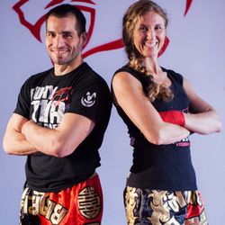 Jaguar Muay Thai - Muay Thai instructors Kru Josh Kretschmann and Coach Erica Ellertson