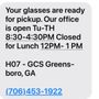 Georgia Center For Sight - Greensboro