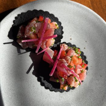 Collina - Ahi tuna tartare - This was actually my least favorite out of everything because the portion was pretty small and it was a little acidic. - Italian Near Me - San Francisco, California