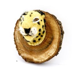 Mosaic Sun - Leopard Felt Trophy Mount