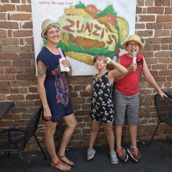 Zunzi's - Eating our complimentary popsicles after our awesome lunch at Zunzi's - Sandwiches Near Me - Savannah, Georgia Zunzi's - Eating our complimentary popsicles after our awesome lunch at Zunzi's - Sandwiches Near Me - Savannah, Georgia