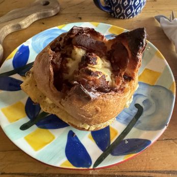 Crispy Heaven Bakery - Bacon Egg Roll - Bakeries Near Me - New York, New York