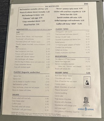 Menu photo 8 Vinitus Barcelona, B