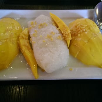 Jai Thai - sticky mango rice - Thai Near Me - Seattle, Washington