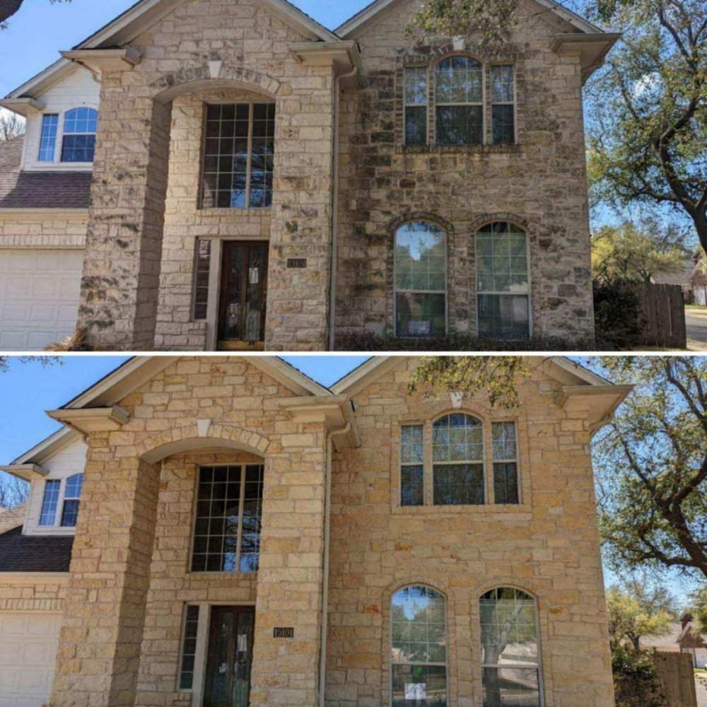 Slide of Texas Exterior Clean