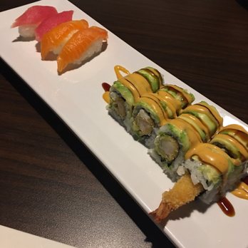 Sushi Lover - Godzilla roll and tuna sashimi - Japanese Near Me - Green Bay, Wisconsin
