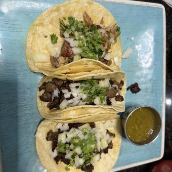 Los Chamacos Mexican Restaurant - steak and pork tacos - Mexican Near Me - Arlington, Virginia