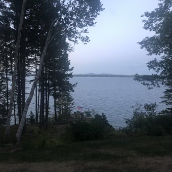 Inn at Bay Ledge - View from the back deck - Hotels Near Me - Bar Harbor, Maine
