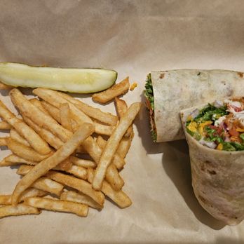 The Depot Grille - Chicken Tender Wrap - American Near Me - Staunton, Virginia The Depot Grille - Chicken Tender Wrap - American Near Me - Staunton, Virginia