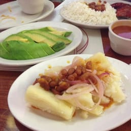 No meat Dominican food