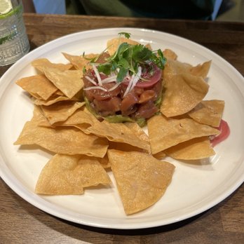 E+O Kitchen - The Banks - Tuna Poke Tower - Asian Fusion Near Me - Cincinnati, Ohio E+O Kitchen - The Banks - Tuna Poke Tower - Asian Fusion Near Me - Cincinnati, Ohio