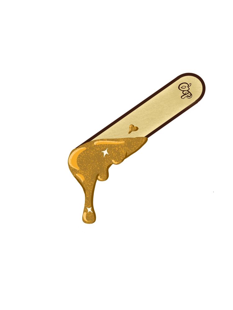 Okie Peach Waxing Logo