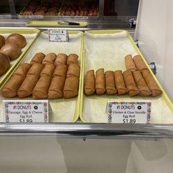 #1 Do nuts - Chicken & clear noodle egg rolls are my favorite