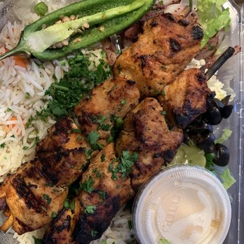 Rumi Kabob - chicken kabob plate - Food Trucks Near Me - Vallejo, California Rumi Kabob - chicken kabob plate - Food Trucks Near Me - Vallejo, California