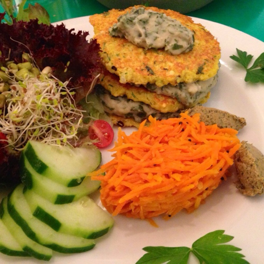 Spinacio's - Black eye bean pancakes with creamed coconut kale, yum! - Restaurants Near Me - St. Ives, CON Spinacio's - Black eye bean pancakes with creamed coconut kale, yum! - Restaurants Near Me - St. Ives, CON