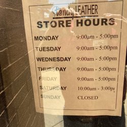 Tandy Leather - Hours 08/01/2020