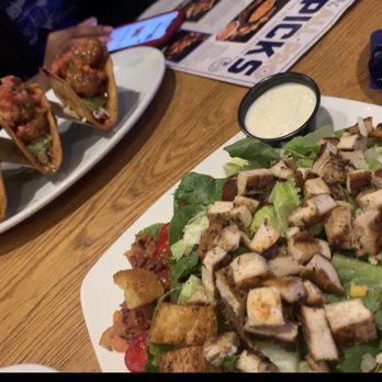 Glory Days Grill - Chicken Cobb salad and chicken tacos - Sports Bars Near Me - Tampa, Florida Glory Days Grill - Chicken Cobb salad and chicken tacos - Sports Bars Near Me - Tampa, Florida