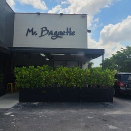 Mr.Baguette's grand entrance Mr.Baguette's grand entrance