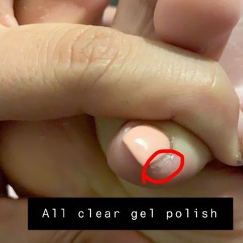 Topline Nails and Lashes - 3+ coats of gel, "cleaned up", but still messy - Nail Salons Near Me - Pico Rivera, California Topline Nails and Lashes - 3+ coats of gel, "cleaned up", but still messy - Nail Salons Near Me - Pico Rivera, California