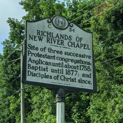 Richlands of New River Chapel - Richlands of New River Chapel Marker