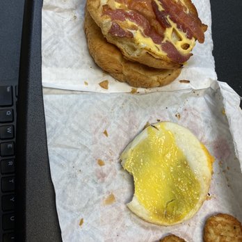 Dunkin' - Bacon & Cheese Croissant - Donuts Near Me - Mount Pleasant, South Carolina