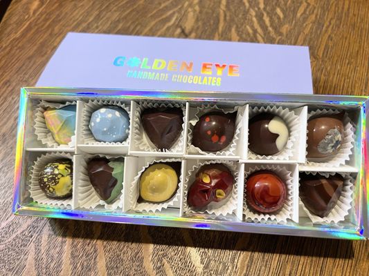 Golden Eye Chocolates by null