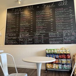 This menu can look overwhelming, but the choices are all top notch!