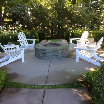Neadho Landscaping - a fire pit surrounded by lawn chairs - Landscaping Near Me Neadho Landscaping - a fire pit surrounded by lawn chairs - Landscaping Near Me