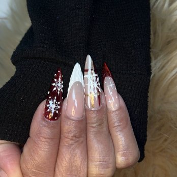 Milano Nail Lounge - Xmas 2025 nails. - Nail Salons Near Me - Winchester, California Milano Nail Lounge - Xmas 2025 nails. - Nail Salons Near Me - Winchester, California