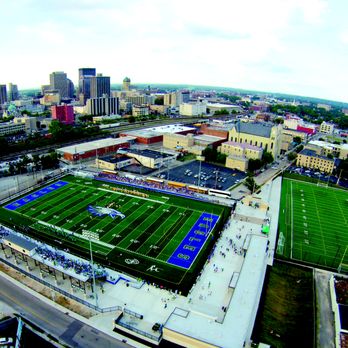 Chaminade Julienne Catholic High School - Aerial view featuring Roger Glass Stadium - Home of the CJ Eagles - Middle Schools & High Schools Near Me - Dayton, Ohio Chaminade Julienne Catholic High School - Aerial view featuring Roger Glass Stadium - Home of the CJ Eagles - Middle Schools & High Schools Near Me - Dayton, Ohio