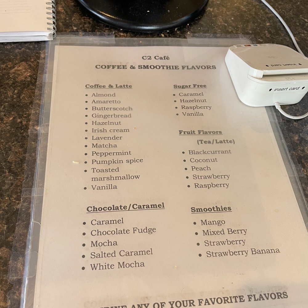 C Square Cafe - 3-10-2022 coffee and smoothie flavors - Coffee & Tea Near Me - Carrollton, Texas C Square Cafe - 3-10-2022 coffee and smoothie flavors - Coffee & Tea Near Me - Carrollton, Texas