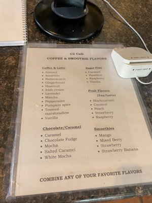 Menu photo 2 C Square Cafe Carrollton, TX