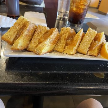 Keke's Breakfast Cafe - Luscious apple cinnamon stuffed French toast. - Breakfast & Brunch Near Me - Winter Park, Florida Keke's Breakfast Cafe - Luscious apple cinnamon stuffed French toast. - Breakfast & Brunch Near Me - Winter Park, Florida