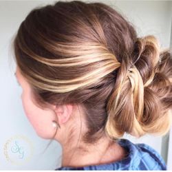 Simply Gorgeous by Erin - Balayage and bridal hair updo.