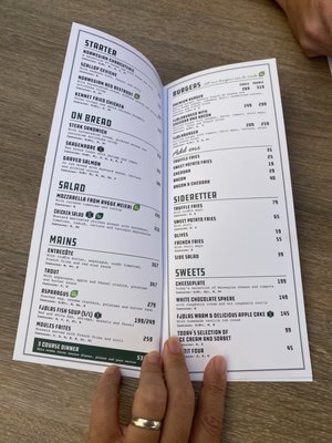 Menu photo 2 Fjøla Oslo, 03