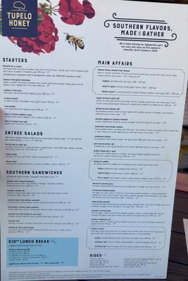Menu photo 2 Tupelo Honey Southern Kitchen & Bar Gainesville, GA Menu photo 2 Tupelo Honey Southern Kitchen & Bar Gainesville, GA