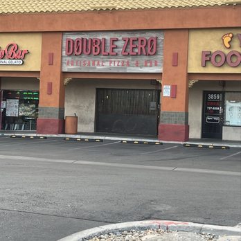 Double Zero Pie & Pub - View from spring mountain road - Pizza Near Me - Las Vegas, Nevada Double Zero Pie & Pub - View from spring mountain road - Pizza Near Me - Las Vegas, Nevada