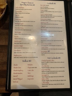 Menu photo 3 Diego's Spirited Kitchen Redmond, OR