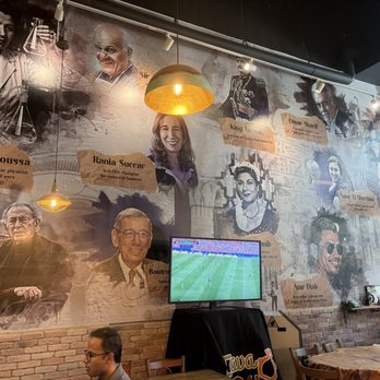 Fava Pot - Wall with paintings of famous Egyptian personalities - Egyptian Near Me - McLean, Virginia Fava Pot - Wall with paintings of famous Egyptian personalities - Egyptian Near Me - McLean, Virginia
