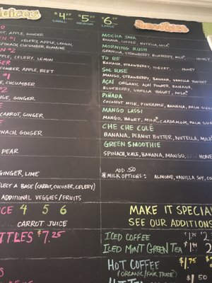 Menu photo 6 The Juice Room Philadelphia, PA