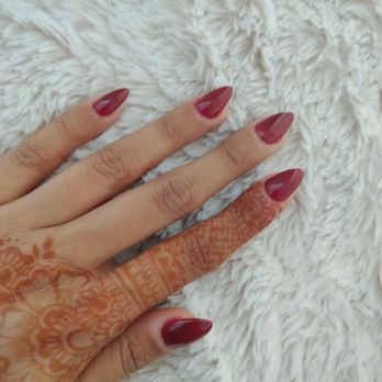 Tracy's Salon - Wanted blood red sharp nails. - Hair Salons Near Me - San Jose, California Tracy's Salon - Wanted blood red sharp nails. - Hair Salons Near Me - San Jose, California