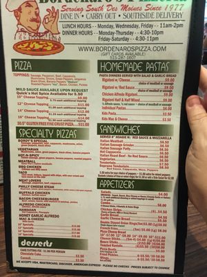 Bordenaro's Pizza & Pasta by null