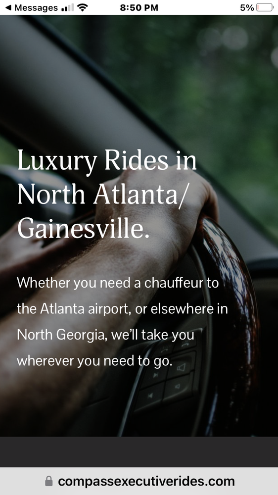 COMPASS EXECUTIVE RIDES Updated September 2024 Gainesville,