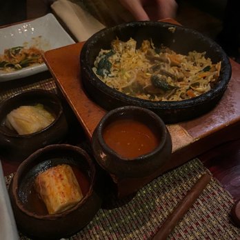 HanGawi - todok stone bowl - Vegetarian Near Me - New York, New York HanGawi - todok stone bowl - Vegetarian Near Me - New York, New York