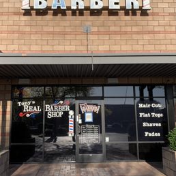 Exterior photo of Tony's Real Barber Shop - Mesa, Arizona Exterior photo of Tony's Real Barber Shop - Mesa, Arizona