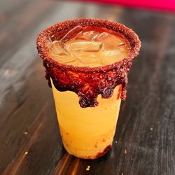 La Chancla Mexican Grill - Mango aqua fresca