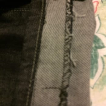 Nam's Tailor Shop - Original hem "cuff!" Horrible! Why's there a cuff? - Sewing & Alterations Near Me - Los Angeles, California