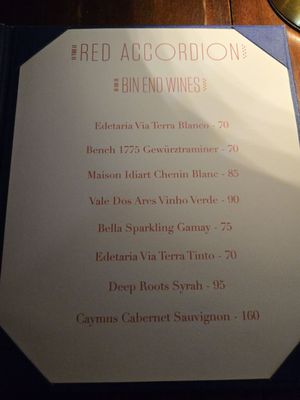 Menu photo 6 The Red Accordion Vancouver, BC Menu photo 6 The Red Accordion Vancouver, BC