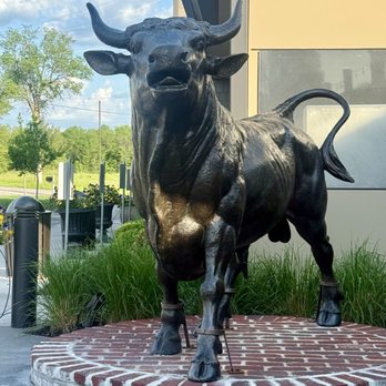 Jack Stack Barbecue - Martin City - Bull out front - Barbeque Near Me - Kansas City, Missouri